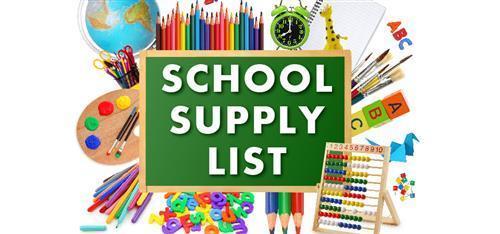 KC School Supply List