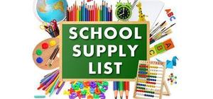 KC School Supply List