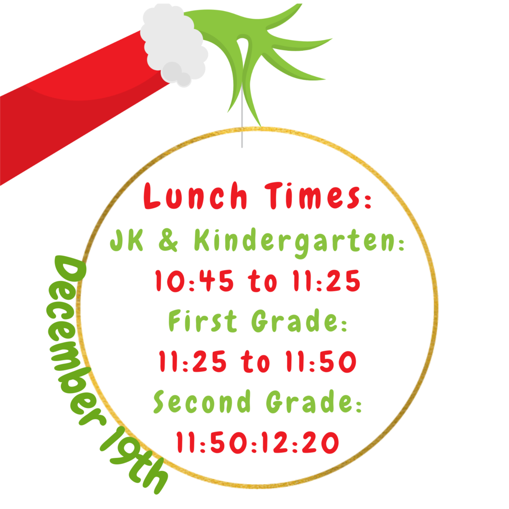 Holiday Luncheon Times